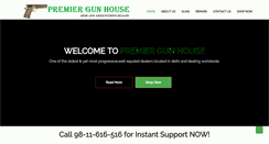 Desktop Screenshot of premiergunhouse.com